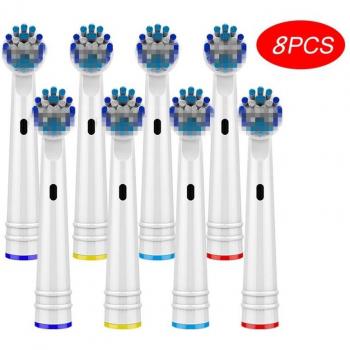 8pcs Oral B Toothbrush Heads for Pro Health