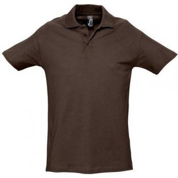 SOLS Mens Spring II Heavyweight Polo – Blue Atoll XL