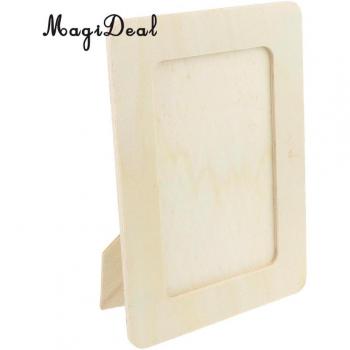 Unbearbeiteter Holzrahmen 19x14 cm für Hochzeiten und Geburtstage