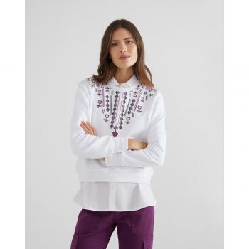 Sudadera Redonda Ikat Mujer Silbon