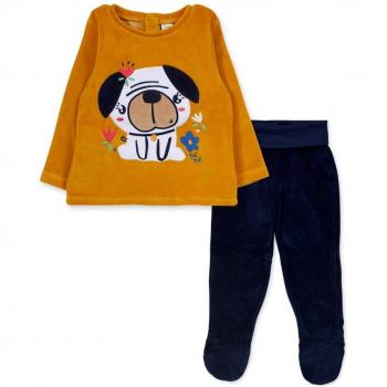 Set Bambina Tuc Tuc Maglietta e Leggings Pugs Life Tundosato