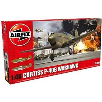 Curtiss P-40B Warhawk Airfix Model Kit