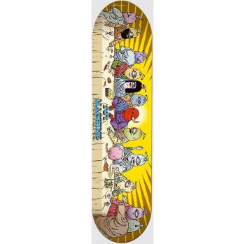 Toy Machine Letzte Abendmahl 8.0 Skateboard Deck mehrfarbig