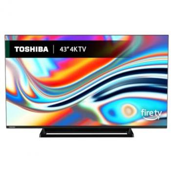 Fire TV 43UF3F53DB – Toshiba 4K Ultra HD Smart LED TV with Alexa, Black