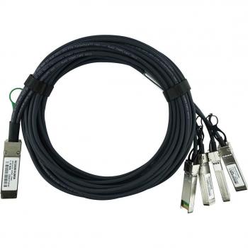BlueOptics Arista CAB-Q-S-3M kompatibles BlueLAN QSFP DAC SC253501K3M30, Transceiver, Schwarz