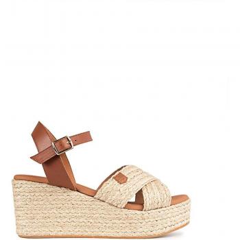 Sandalias de Cuña Salem Rafia