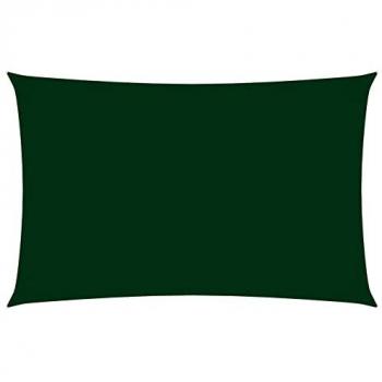 Dark Green 5x8m Sunshade Sail Oxford
