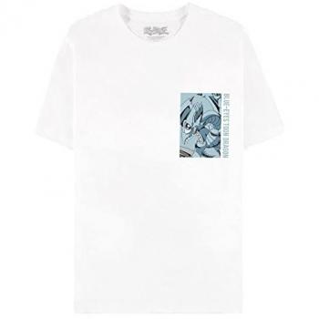 T-Shirt Anime Yu-Gi-Oh! Blue Eyes Toon Dragon Uomo S-XXL
