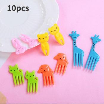 Animal Farm Snack Fork Set