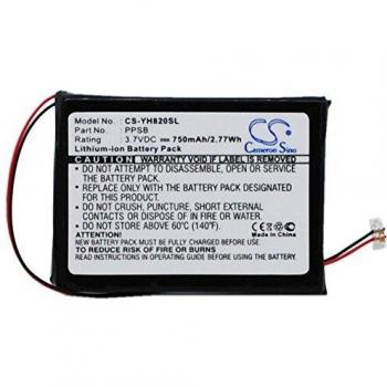 Batteria Li-ion 3.7V 0.75Ah Samsung YEEP YH-820