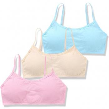 Sous-vêtements de soutien pour jeunes filles – Pack 3 pièces