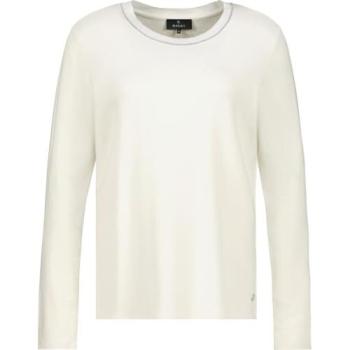 Monari Damen Langarmshirt creme Größe 42