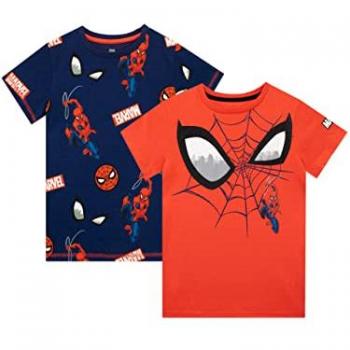 Young Hero Spider‑Man Shirt Set (2-Pack) – 2–3 Years