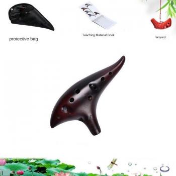 Professionelle Ocarina in C-Ton mit Schutztasche