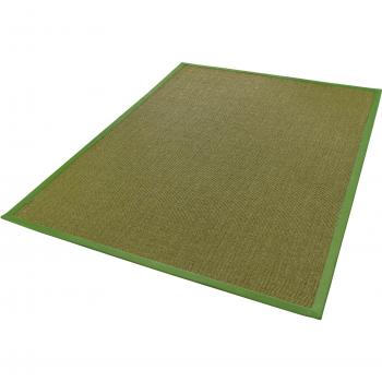 Dekorationssisal‑Teppich „Mara S2“ mit Bordüre – 200 × 290 cm, 5 mm