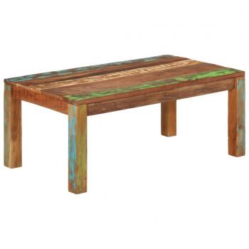 Solid Reclaimed Wood Coffee Table, 100 x 55 x 40 cm, Vidaxl