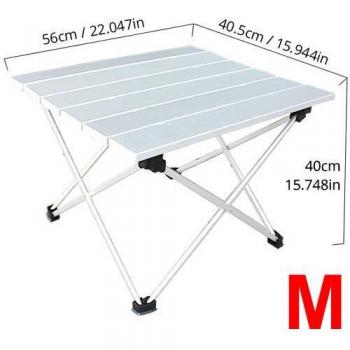 Aluminium Compact – Table extérieure familiale
