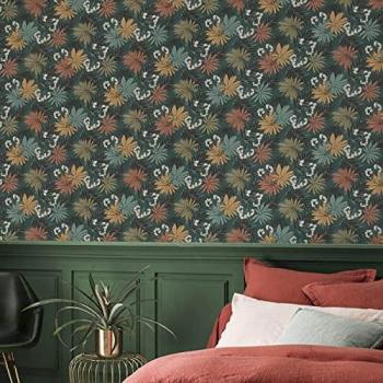 Eilian Palm Wallpaper – Pure White