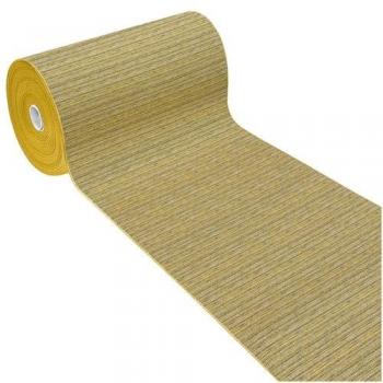 Alfombra Absorbente de Cocina Rayas Amarillas 54x190 cm