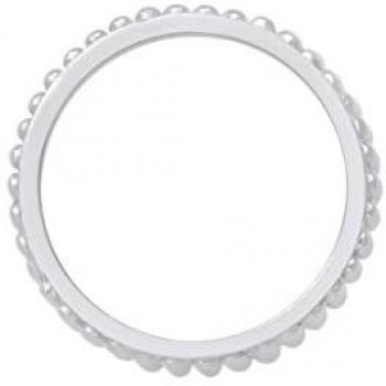 Elli Fingerring mit Dots Design aus 925 Silber