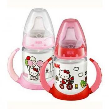 Biberon de bébés Hello Kitty 150 ml – Bec silicone, catégorie 2