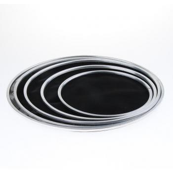 Double Layer Silent Bass Drum Skin Black 8/10/12/13/14 Inch