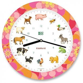 KOOKOO Wanduhr Spielzeit