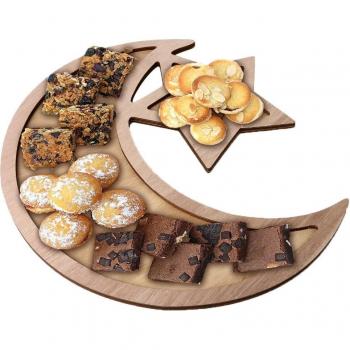 Décoration en bois Eid Mubarak