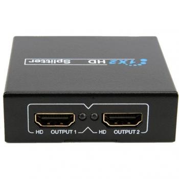 1x2 HDMI Splitter 4K 1080P Signal Decoder for 3D HDTV DVD PS3 X-box