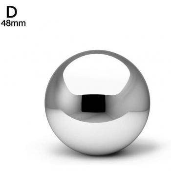 Bola Hueca Espejo de Acero 201 para Decoración