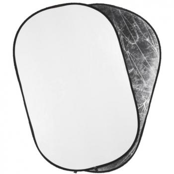 Blenda Quadralite biało-srebrna 95x125cm