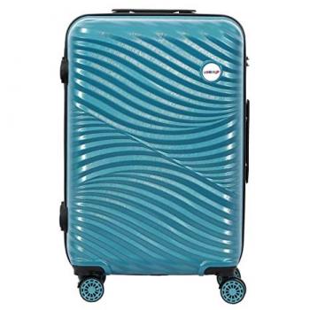 Moods Up BiggDesign Großes Handgepäck mit 28‑Zoll Füllung – Hartschale, Stahlblau