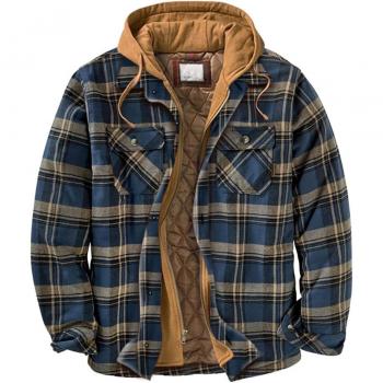 Chaqueta de Invierno con Capucha para Hombre