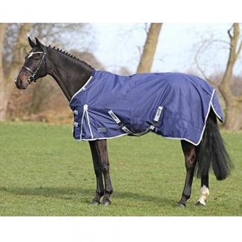 Manta para caballos QHP Turnout 300g impermeable y polar