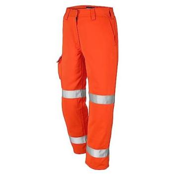 Pegdev Hi-Vis Orange FR Arc Flash Trousers – 32 Waist