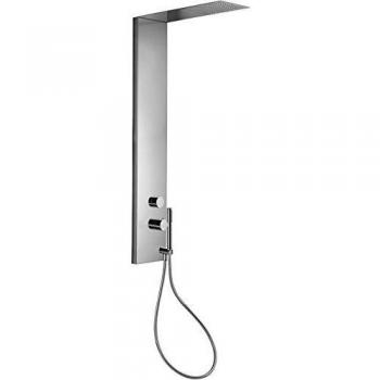 Columna de ducha de acero inoxidable Paffoni ZCOL673CR