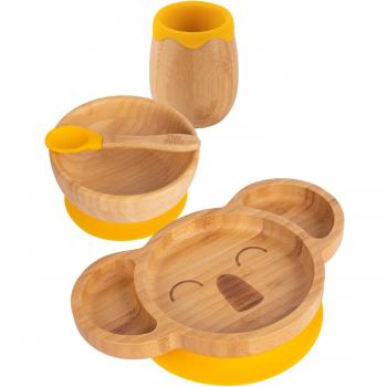 Tiny Dining 4pc Koala Bamboo Baby Weaning Set