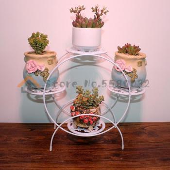 Multifunctional Iron Desk Planter