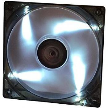 Ventola Per Case Xtreme Flow - 12cm, LED Bianco, 3+4pin, Silenziosa