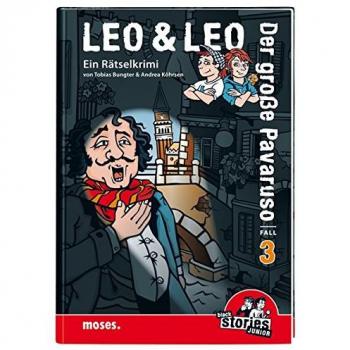 Leo & Leo: Der große Pavaruso: Ein black stories Junior-Rätselkrimi