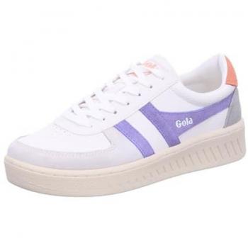 Gola Damen Sneaker Grandslam Trident Weiß Lavendel