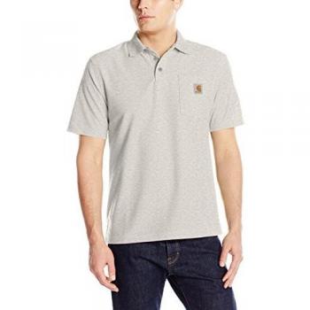 Carhartt Contractors Work Pocket Poloshirt - Grau - XS - Herren