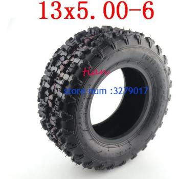 Neumático Tubeless 13x5.00-6 para Scooter y Cortacésped - Diseño Floral