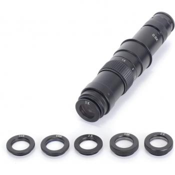 HAYEAR 0.5X 0.75X 1X 1.5X 2X Microscope Camera Objective Lens