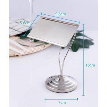 Metal Name Card Bracket