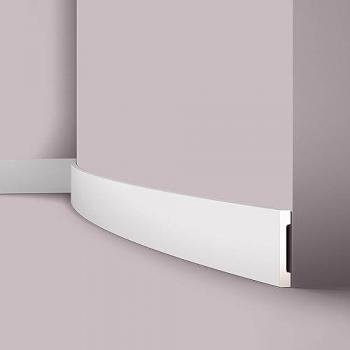 NMC‑FD2S‑FLEX wallstyl plinthe polyuréthane Noël & Marquet 110 × 15 × 2000 mm – 1 pièce