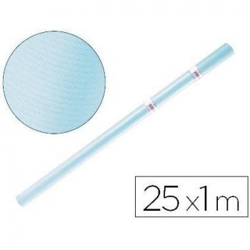 ROLLO PAPEL KRAFT 25X1M LIDERPAPEL AZUL 59145