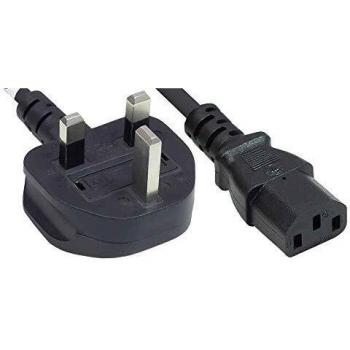 Manhattan Power Cord/Cable UK 3-pin plug to C13 Female