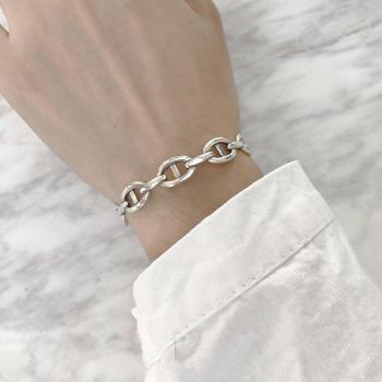 Foxanry 925 Sterling Silver Vintage Bangles & Bracelets for Women