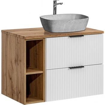 Meuble Vasque Adriel Effet Pierre 80cm